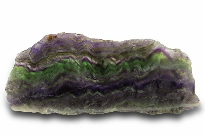 Colorful, Polished Fluorite Slab - China #333265